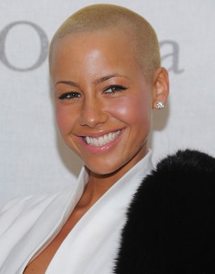 pictures of amber rose with hair. Tags: Amber Rose, Demi Moore,